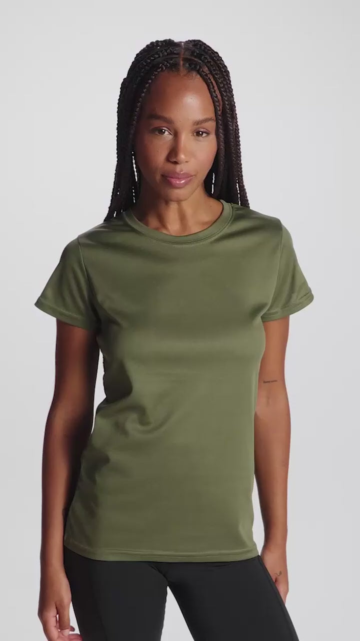 Polera Mujer Montecarlo Gym Entrenamiento Control Dry UV Entallada