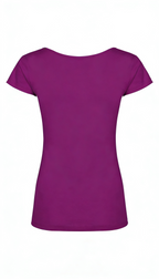 Polera Premium Mujer, Algodón 100%, Suave, Escote Redondo