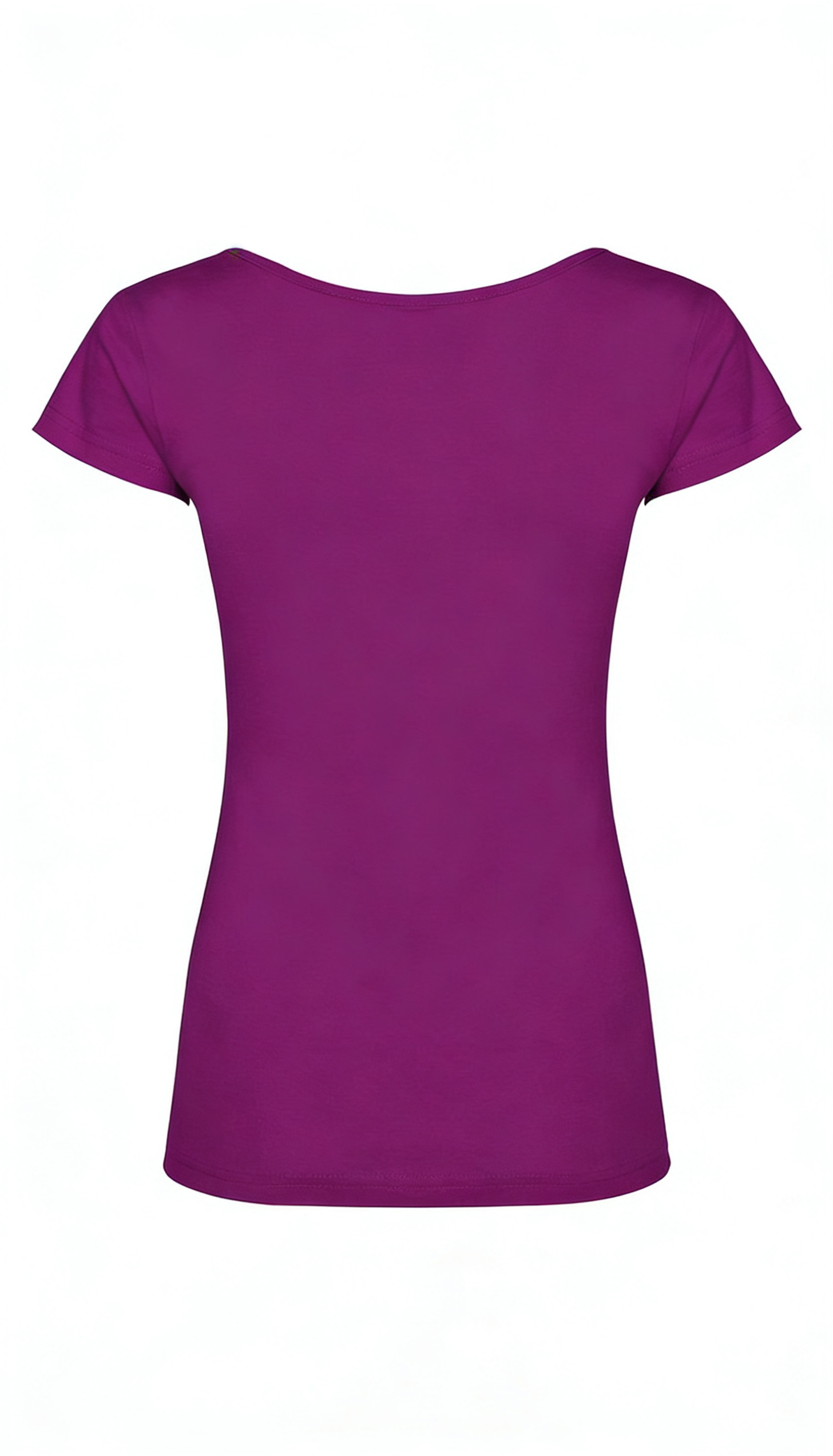 Polera Premium Mujer, Algodón 100%, Suave, Escote Redondo