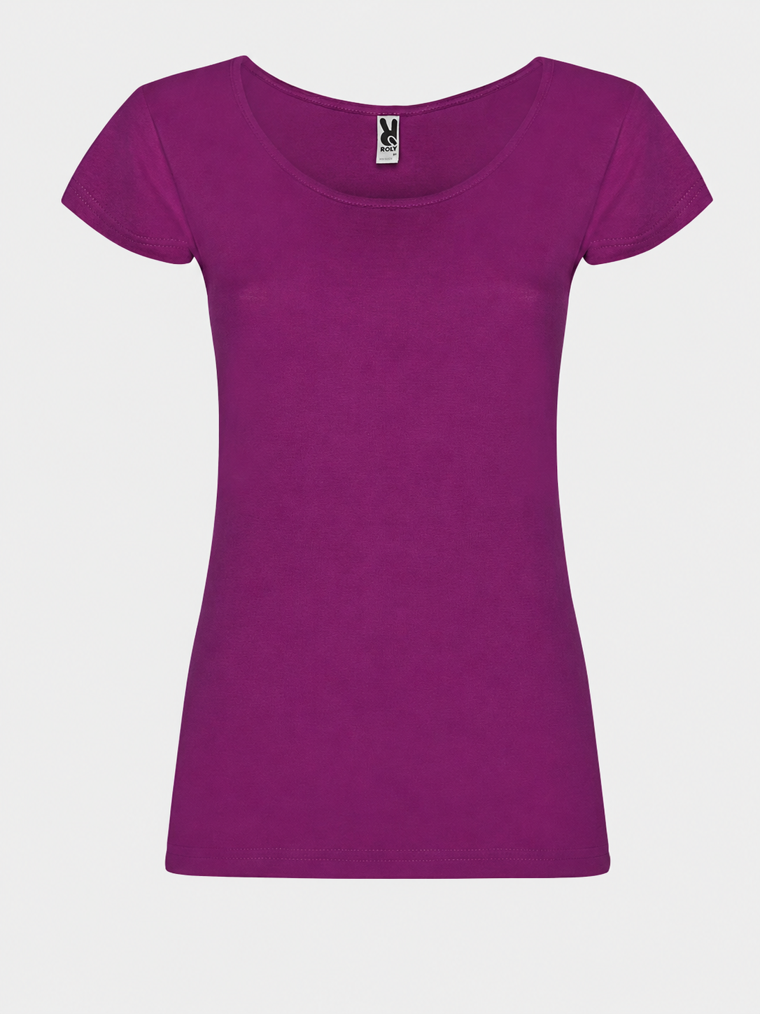 Polera Premium Mujer, Algodón 100%, Suave, Escote Redondo