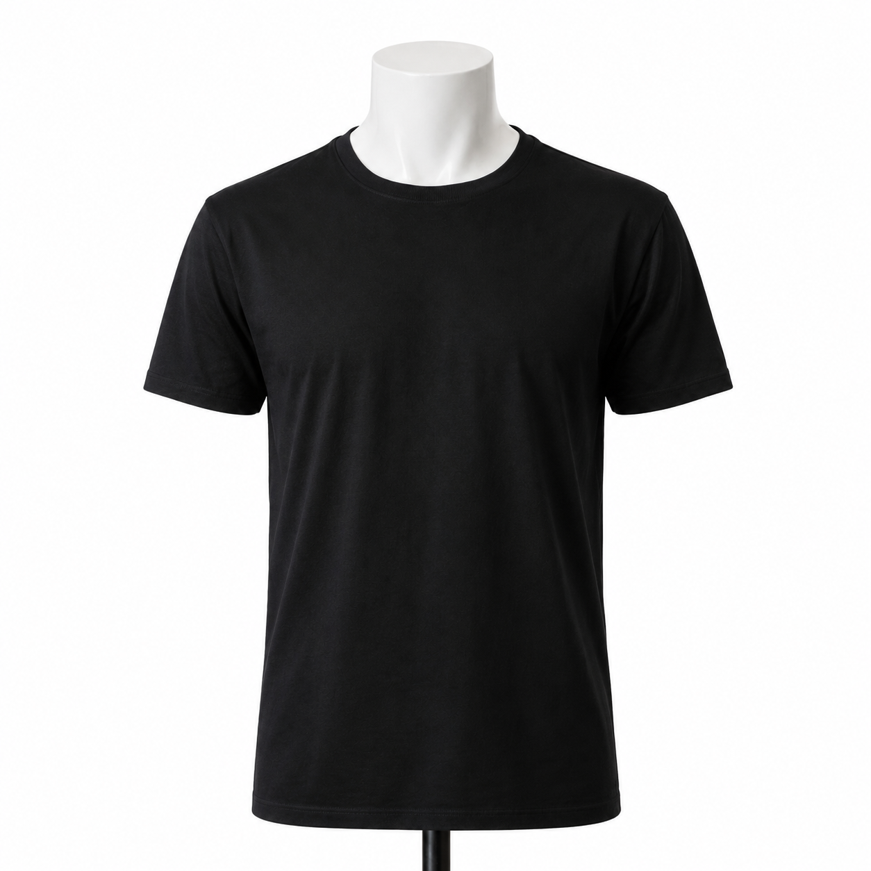 Polera Lisa Premium 100% Algodón 150 g/m² Modelo Atomic