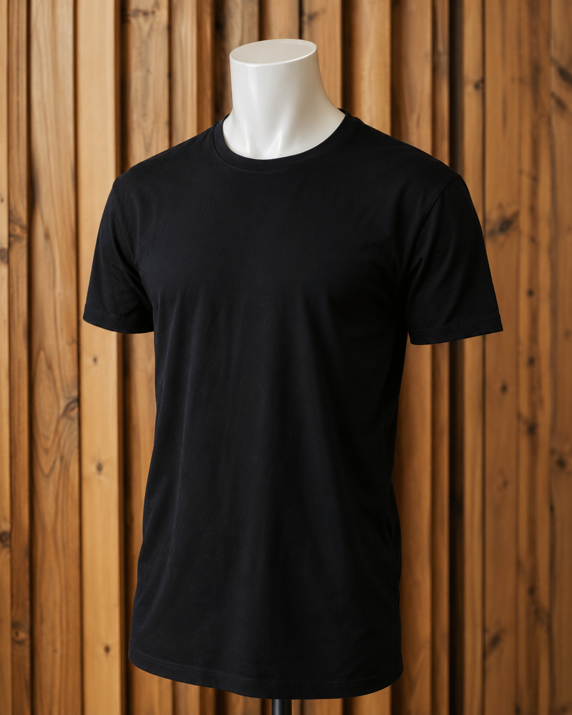 Polera Lisa Premium 100% Algodón 150 g/m² Modelo Atomic