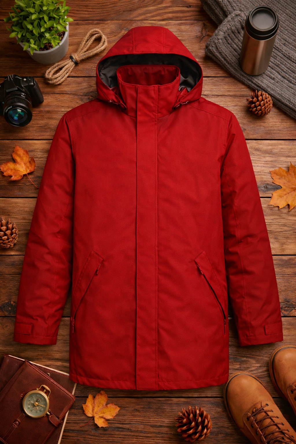 Parka Niño/Niña America Acolchada Impermeable