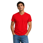 Polera Hombre 100% Algodón Suave, Lisa y Premium S a 3XL