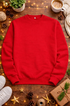 Polerón Clásica Niño Liso (Cuello Redondo, Felpa Perchada 280 g/m²)