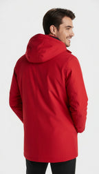 Parka Hombre Impermeable Cortavientos America Tallas S-3xl