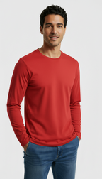Polera Hombre Premium 100% Algodón M/L Tallas S-2xl