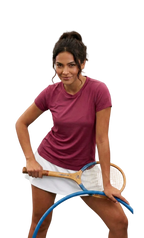 Polera Deportiva Mujer Slam 100% Poliéster Tallas S-xl