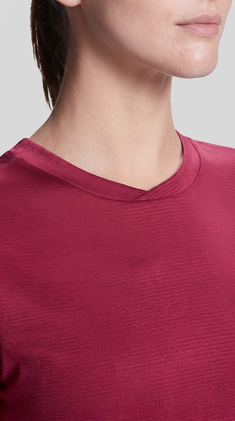 Polera Deportiva Mujer Slam 100% Poliéster Tallas S-xl