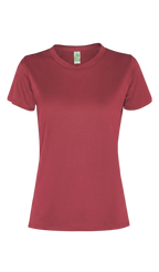 Polera Deportiva Mujer Slam 100% Poliéster Tallas S-xl
