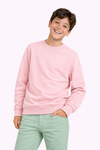 Polerón Clásica Niño Liso (Cuello Redondo, Felpa Perchada 280 g/m²)