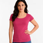 Polera Premium Mujer, Algodón 100%, Suave, Escote Redondo