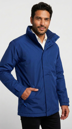 Parka Impermeable Hombre Europa 100% Poliéster Tallas S-3xl