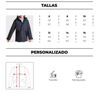 Parka Niño/Niña America Acolchada Impermeable