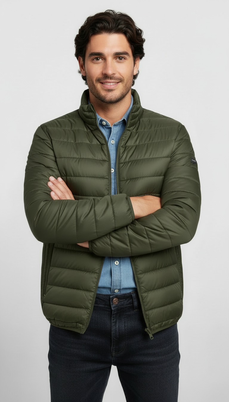 Chaqueta Hombre Impermeable Cortavientos