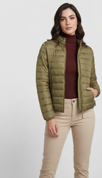 Chaqueta Mujer Impermeable Cortavientos Tallas S-2xl